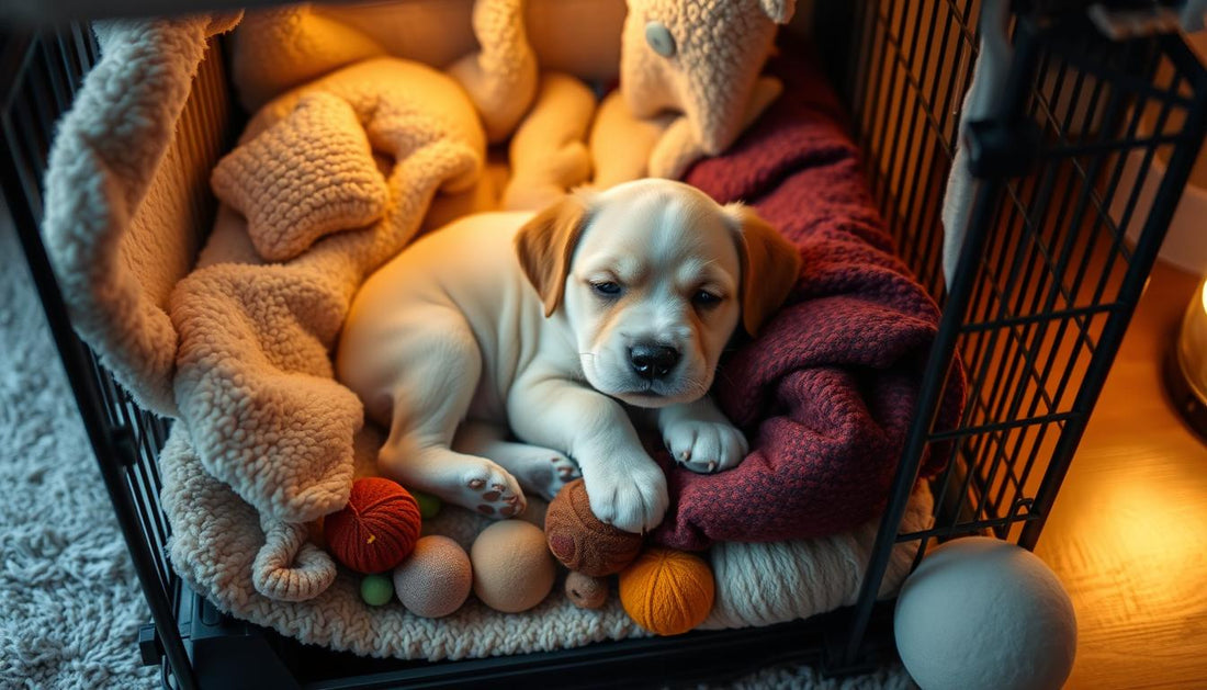 How to crate train a puppy