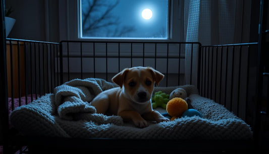 How to Crate Train a Puppy at Night